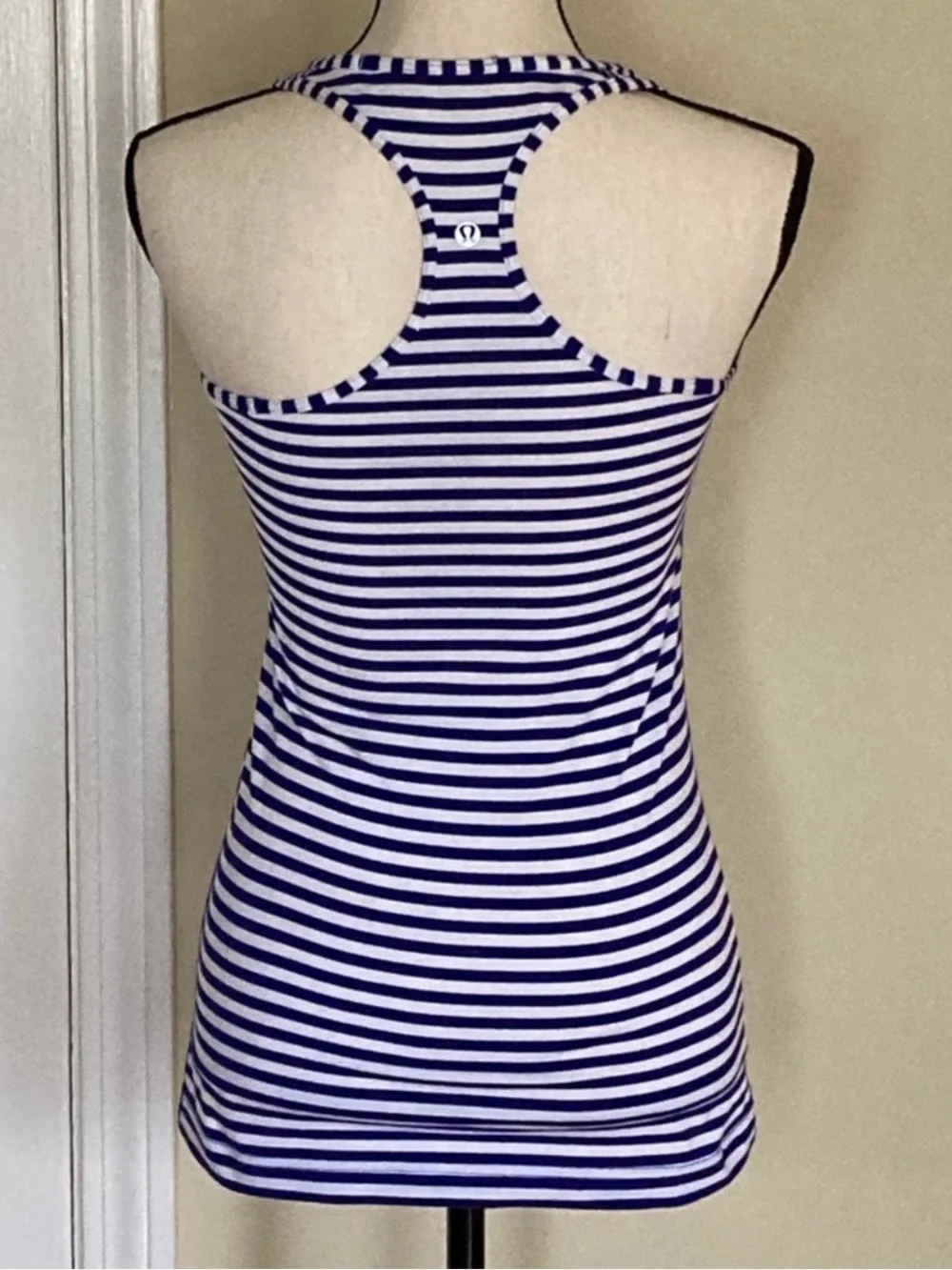Lululemon Striped Cool Racerback Tank Top